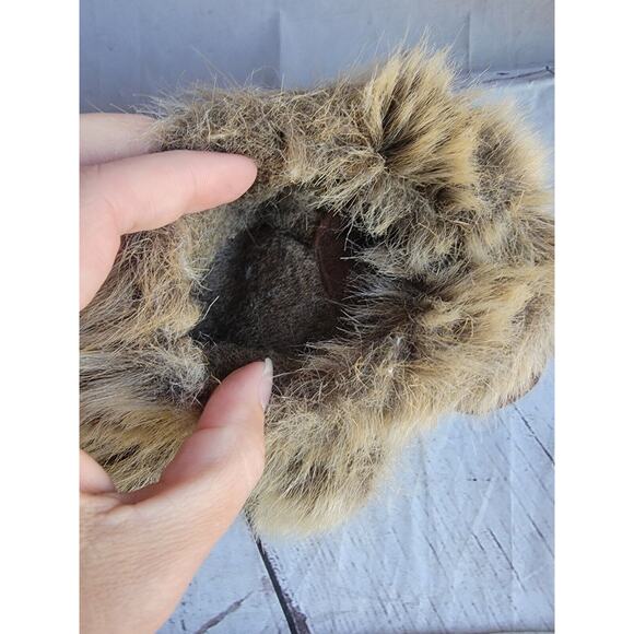 Folkmanis Folktails BABOON Full Body Realistic Hand Puppet plush Monkey 10 Inch - Picture 4 of 6